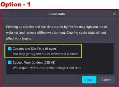 How-To Clear Cookies In Firefox Browser